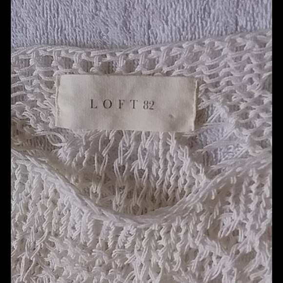 Loft 82 high low loose knit sweater - Picture 7 of 8